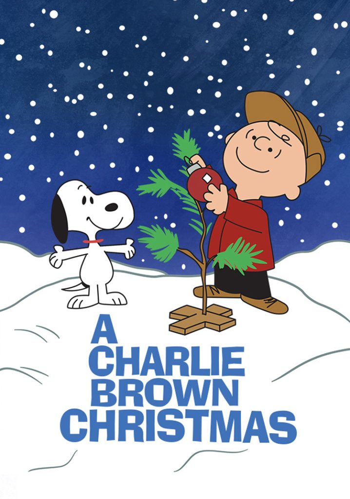 Movie poster of "Charlie Brown Christmas"