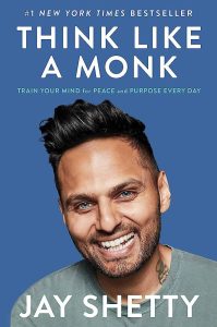 cover image of "think like a monk"