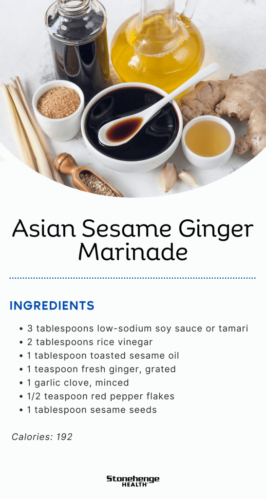 Asian Sesame Ginger Marinade recipe