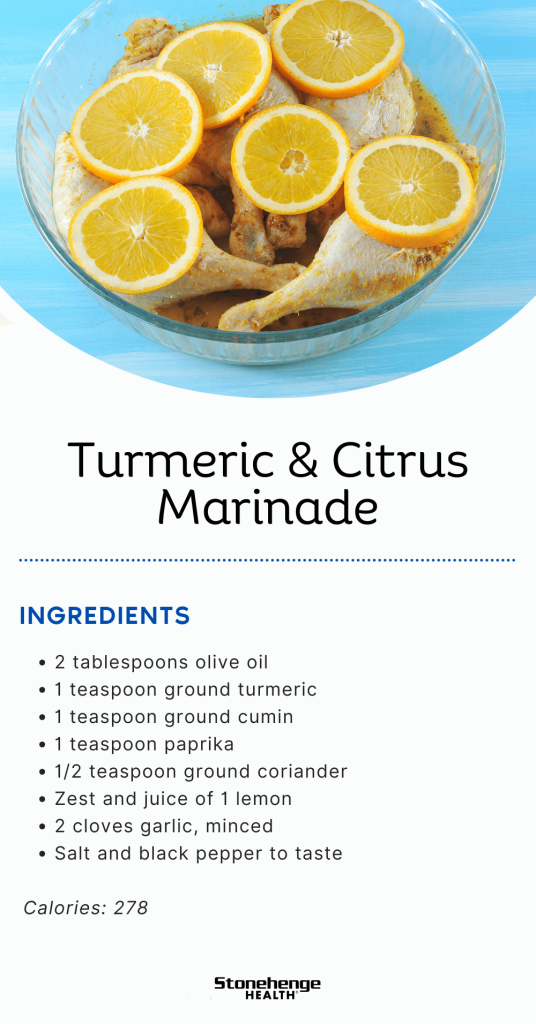 Turmeric & Citrus Marinade recipe